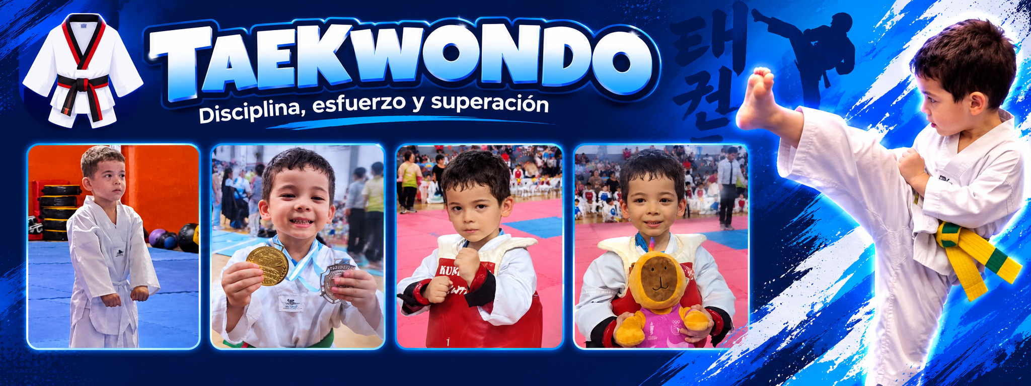 Vladi - Taekwondo, disciplina, esfuerzo y superación